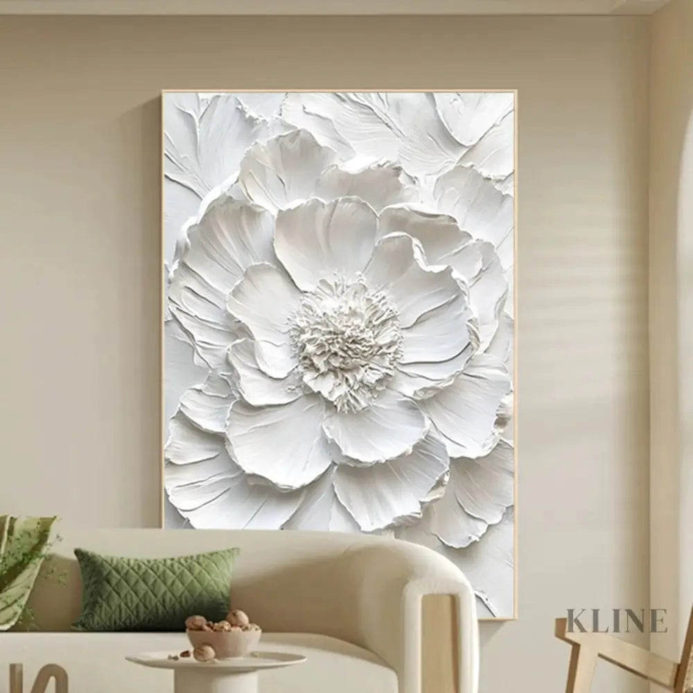 Sculpted Blossom - Hand Painting