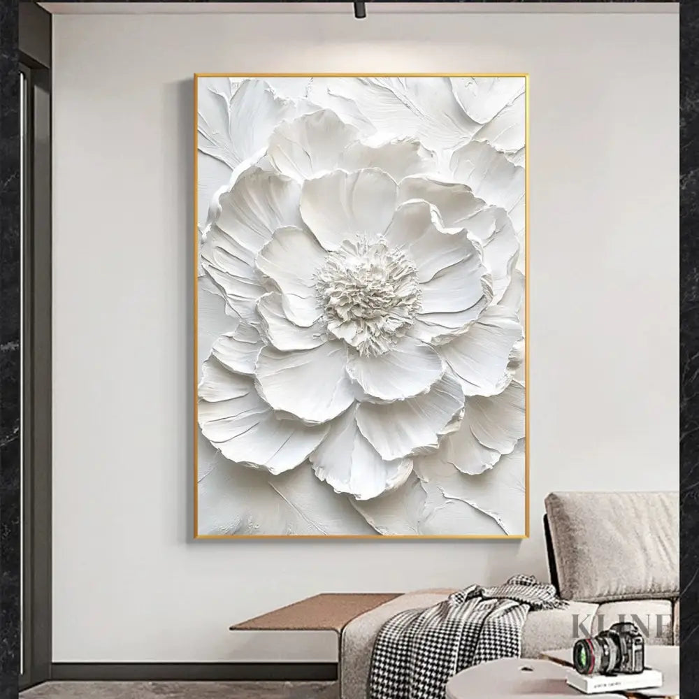 Sculpted Blossom - Hand Painting