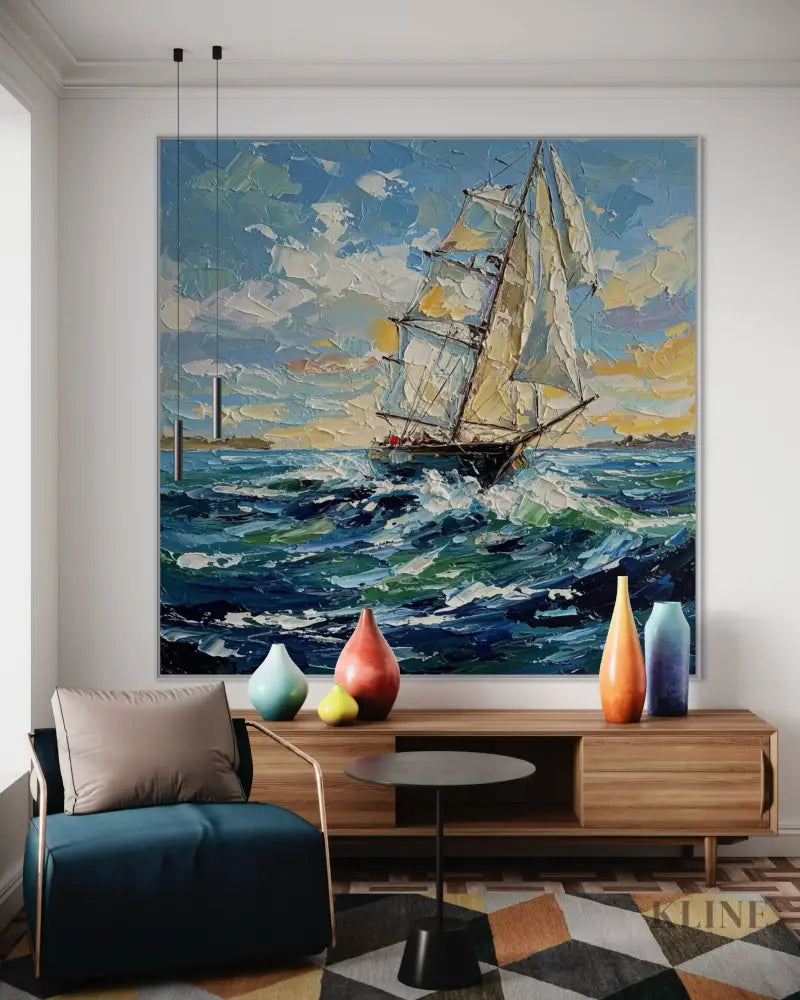 Seaborne Grace - Hand Painting