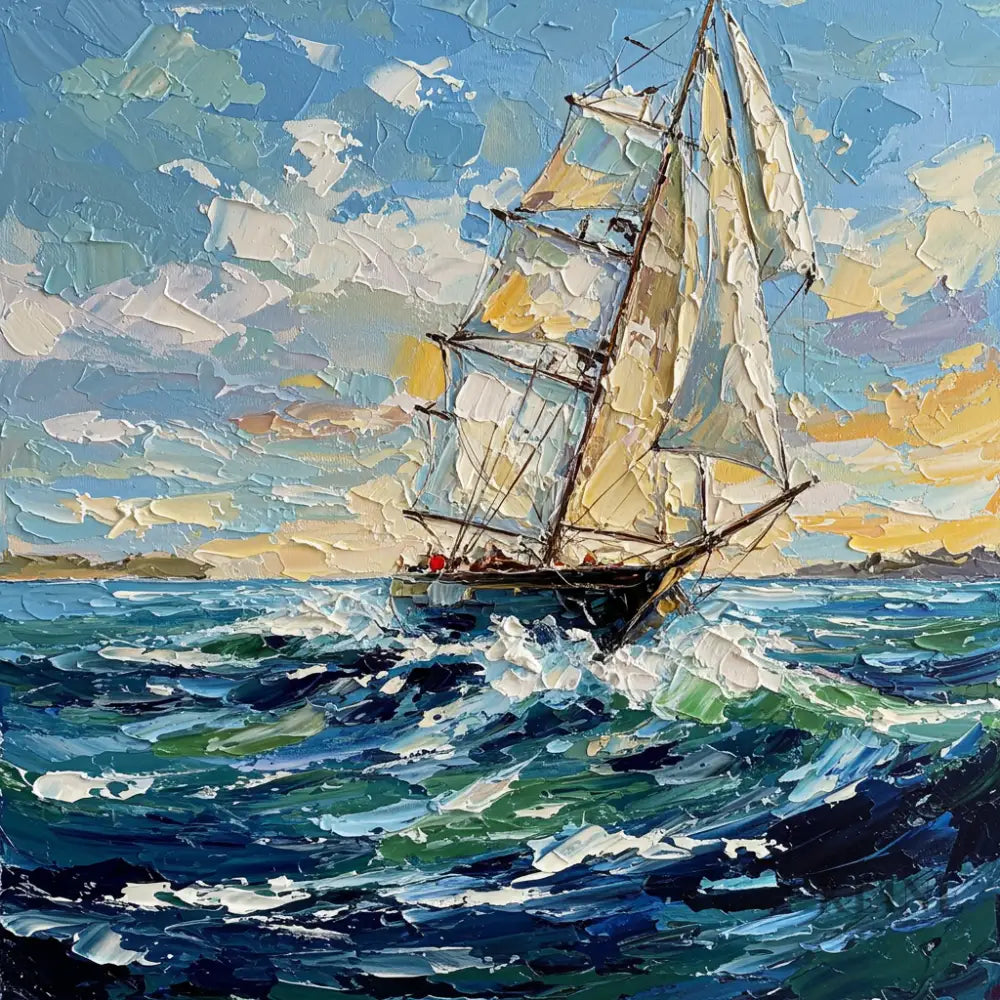 Seaborne Grace - Hand Painting