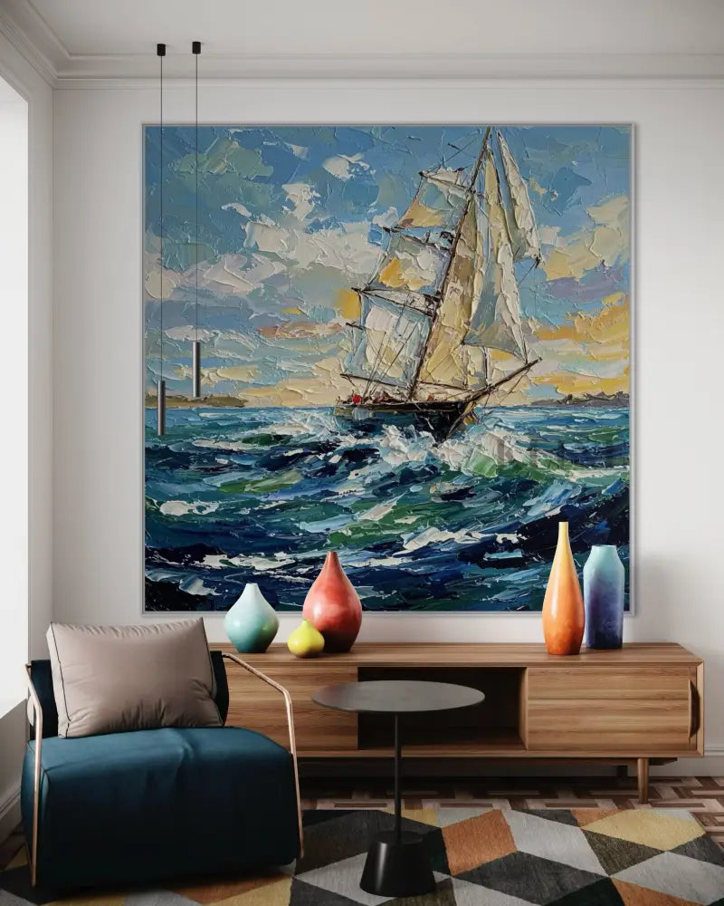 Seaborne Grace - Hand Painting