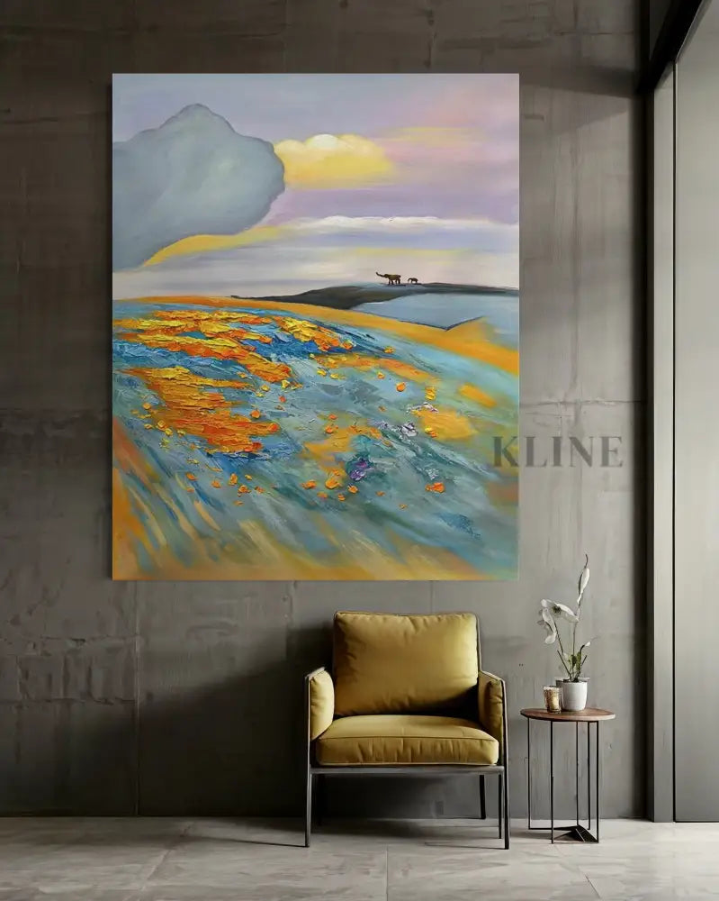 Seaborne Mirage - Hand Painting