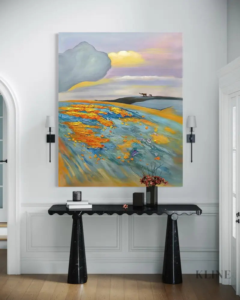 Seaborne Mirage - Hand Painting