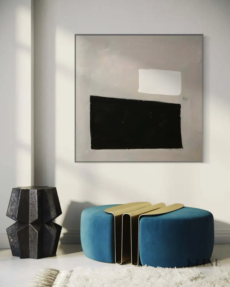 Shadowed Beige - Hand Painting