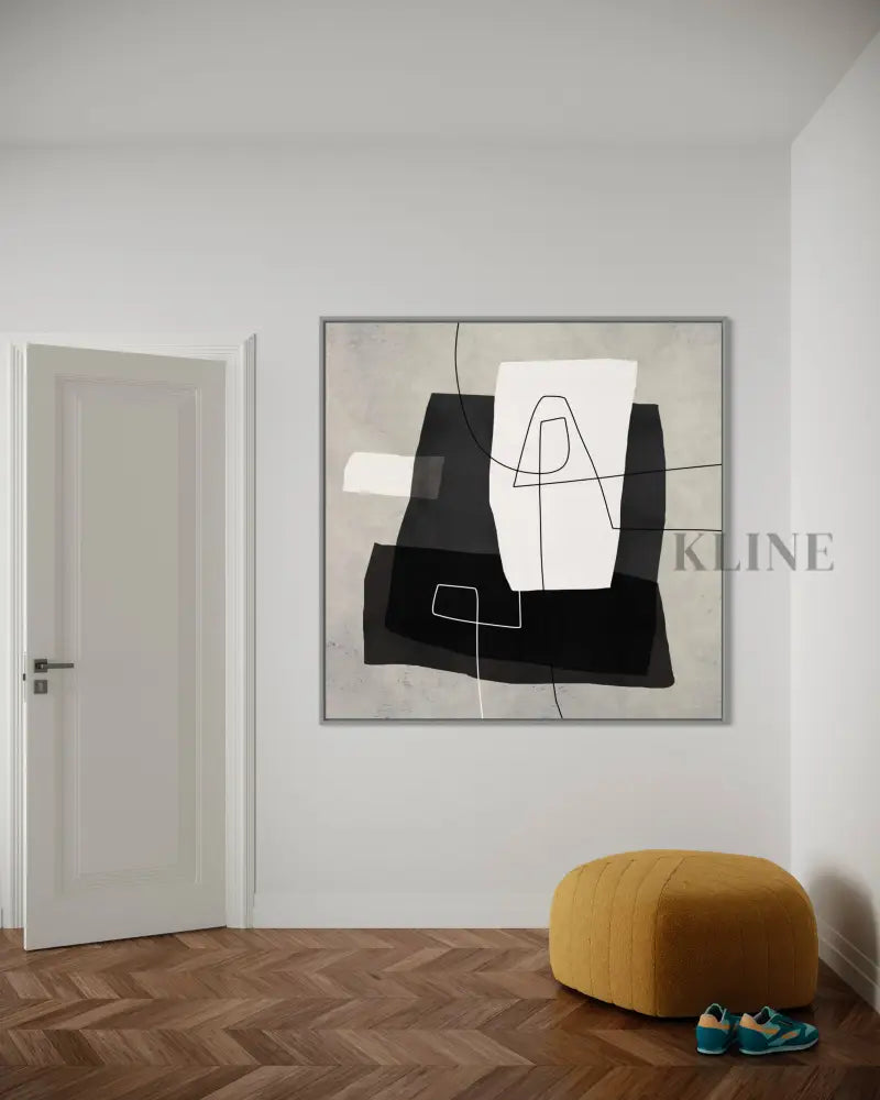 Shapes and Lines 1 - Hand Painting
