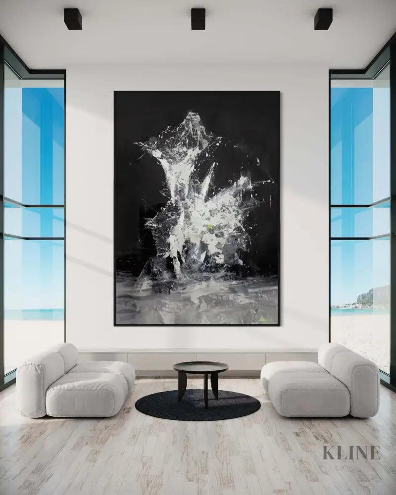 She is a Water Dancer - Hand Painting
