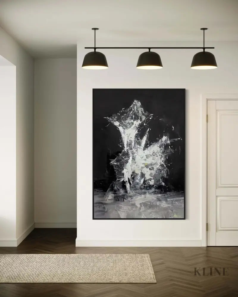 She is a Water Dancer - Hand Painting