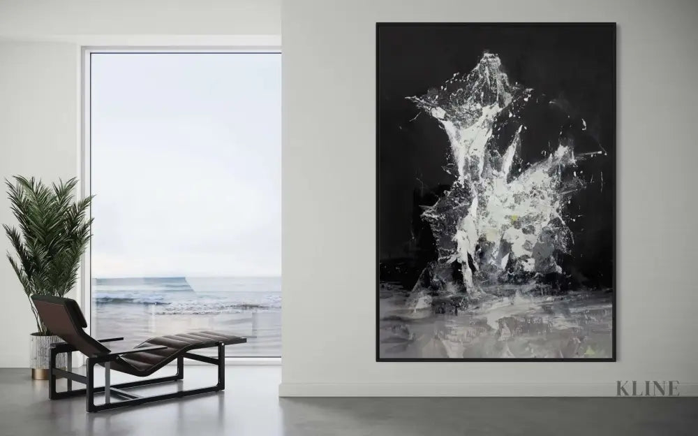 She is a Water Dancer - Hand Painting