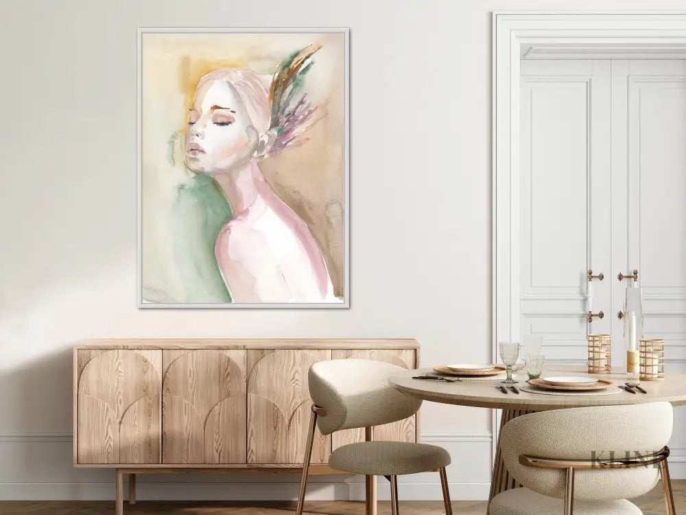 She Who Whispered Wild - Hand Painting