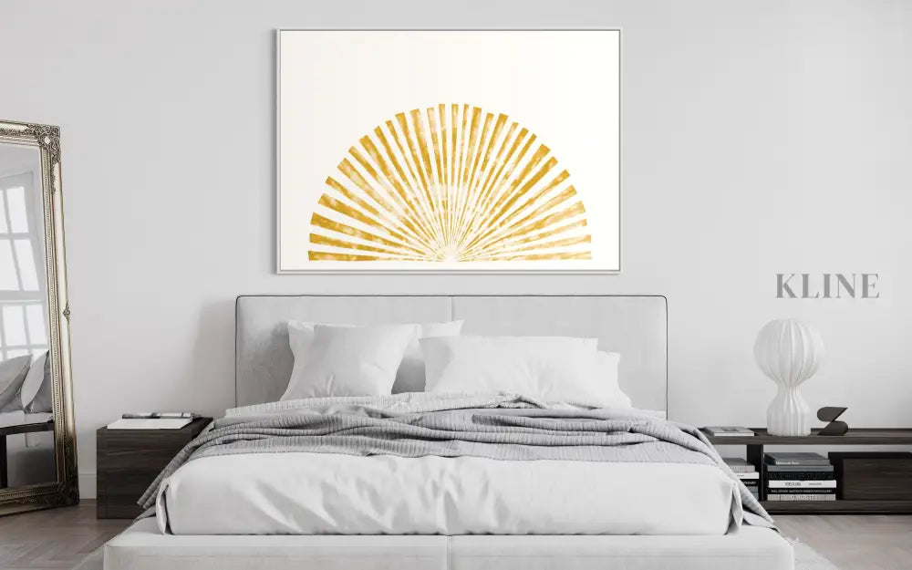 Shibori Sun Burst - Hand Painting