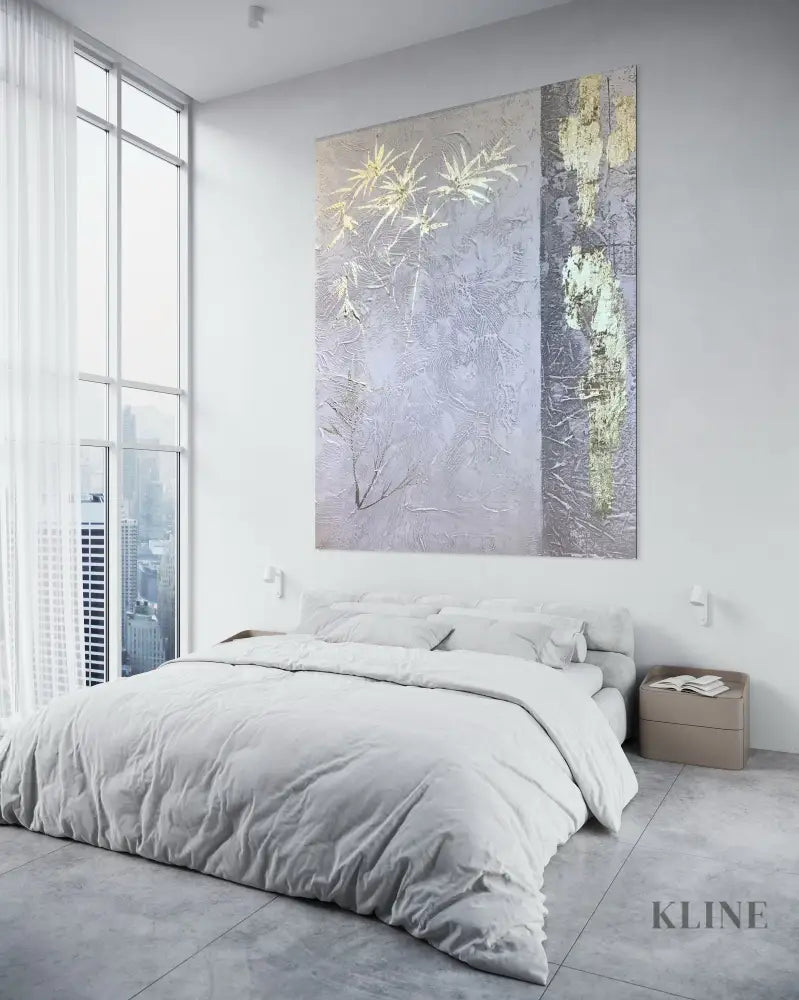 Silent Leaves - Hand Painting