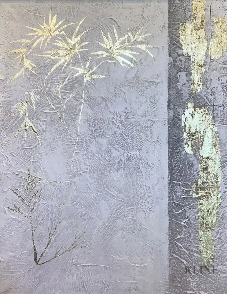 Silent Leaves - Hand Painting