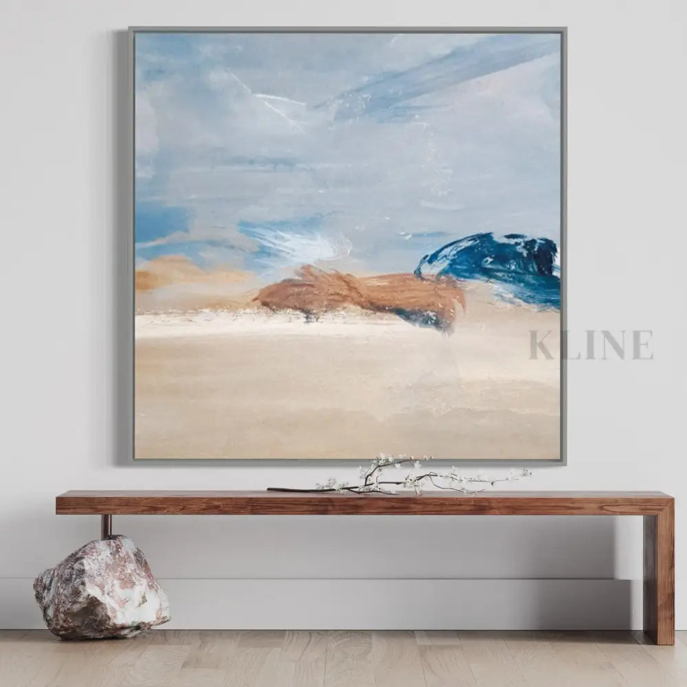 Smell of Salt - Rolled Canvas / 80x80cm / 31x31’’ - Hand Painting