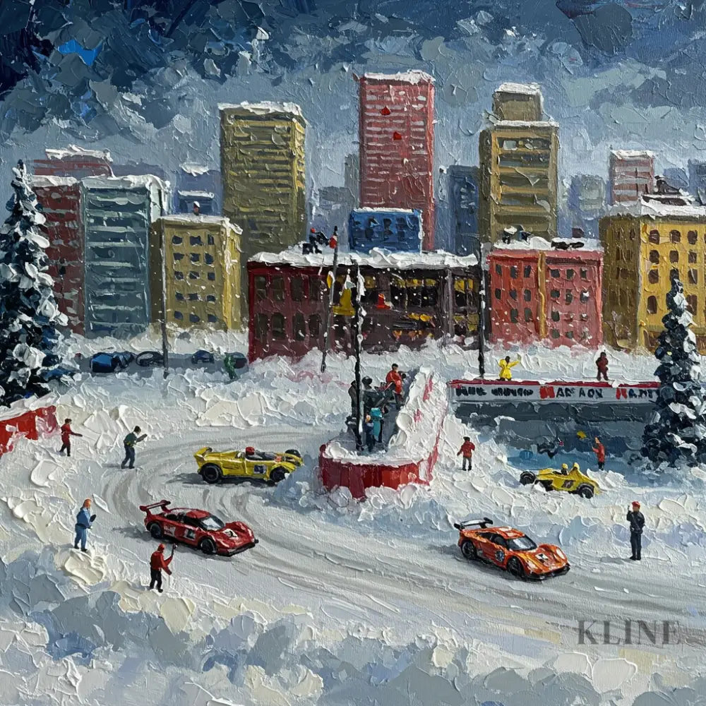 Snowdrift Grand Prix 1 - Hand Painting
