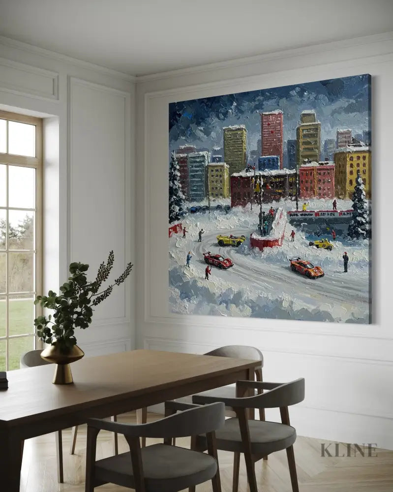 Snowdrift Grand Prix 1 - Hand Painting