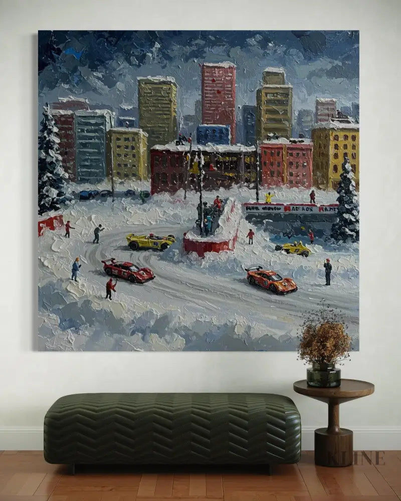 Snowdrift Grand Prix 1 - Hand Painting