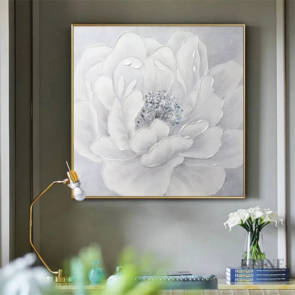 Soft Blossom Composition - Hand Painting