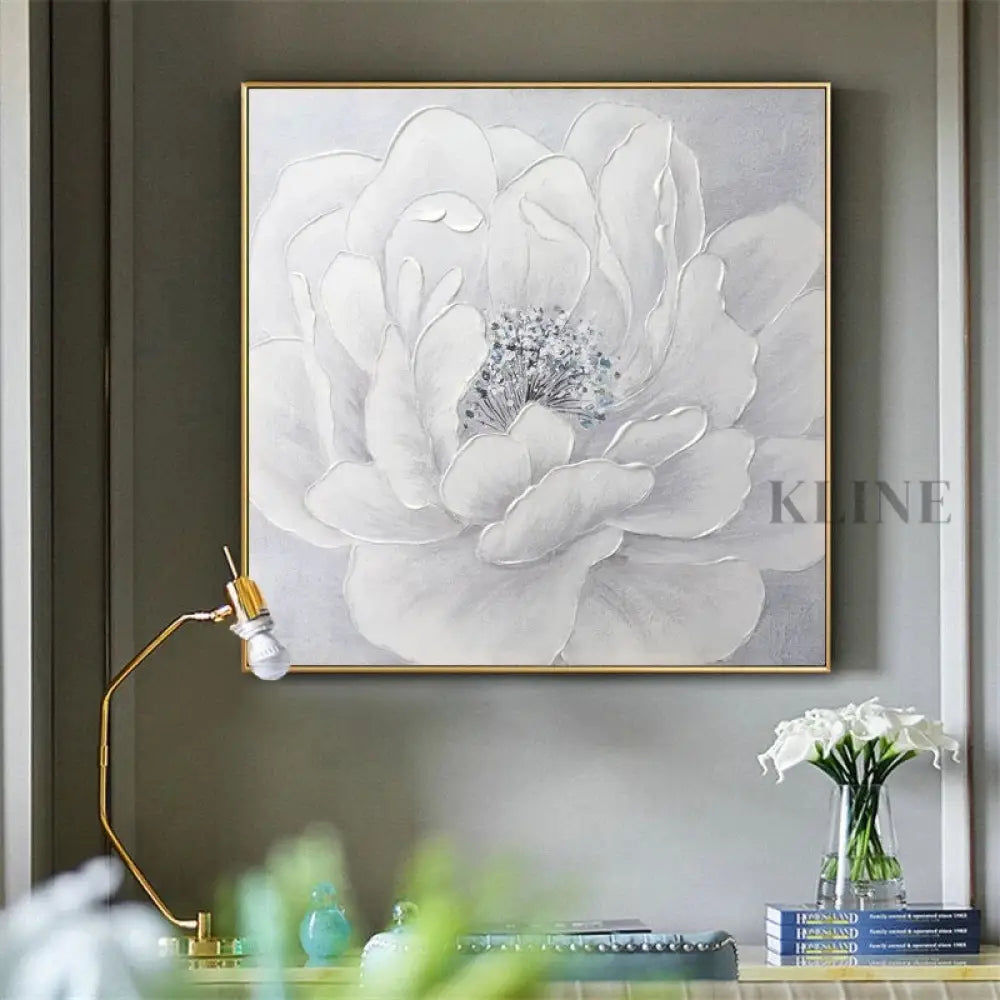 Soft Blossom Composition - Hand Painting