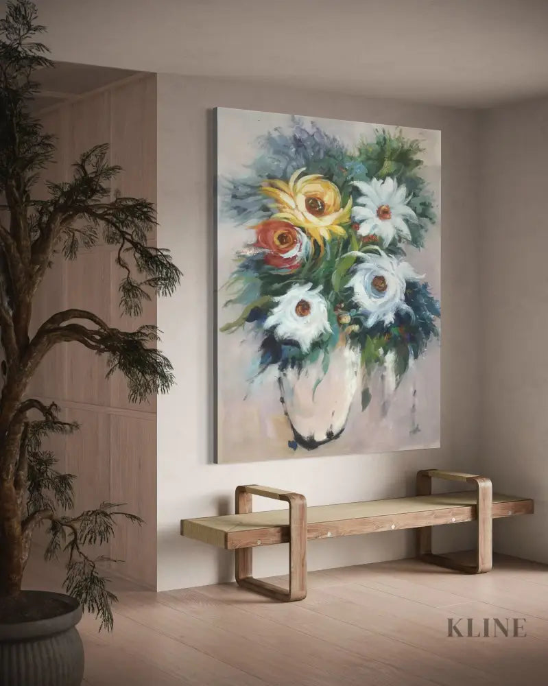 Soft Botanica - Hand Painting