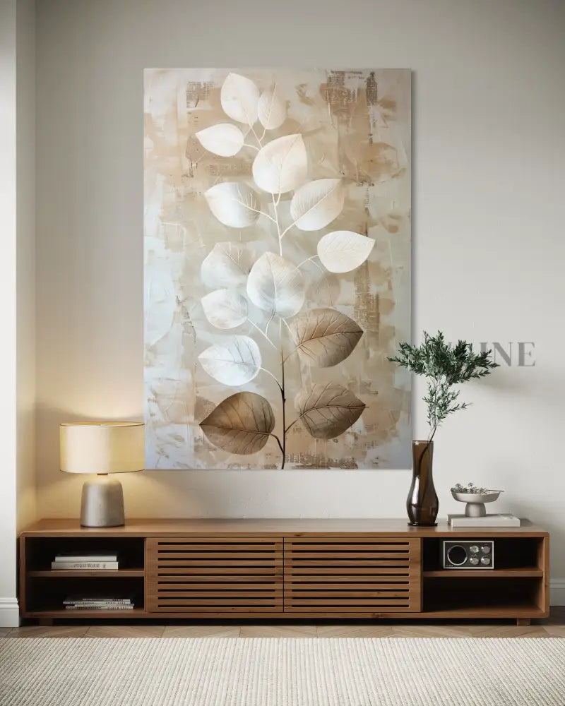 Soft Botanical Arrangement - Hand Painting
