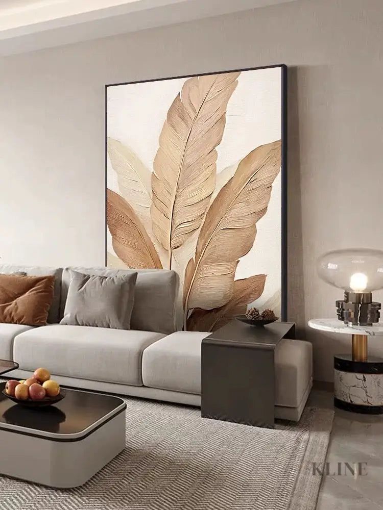 Soft Feathers - Hand Painting