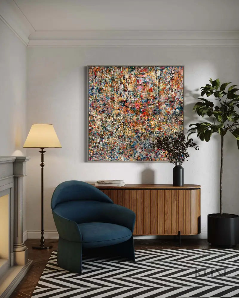 Spectrum Of Hues - Hand Painting