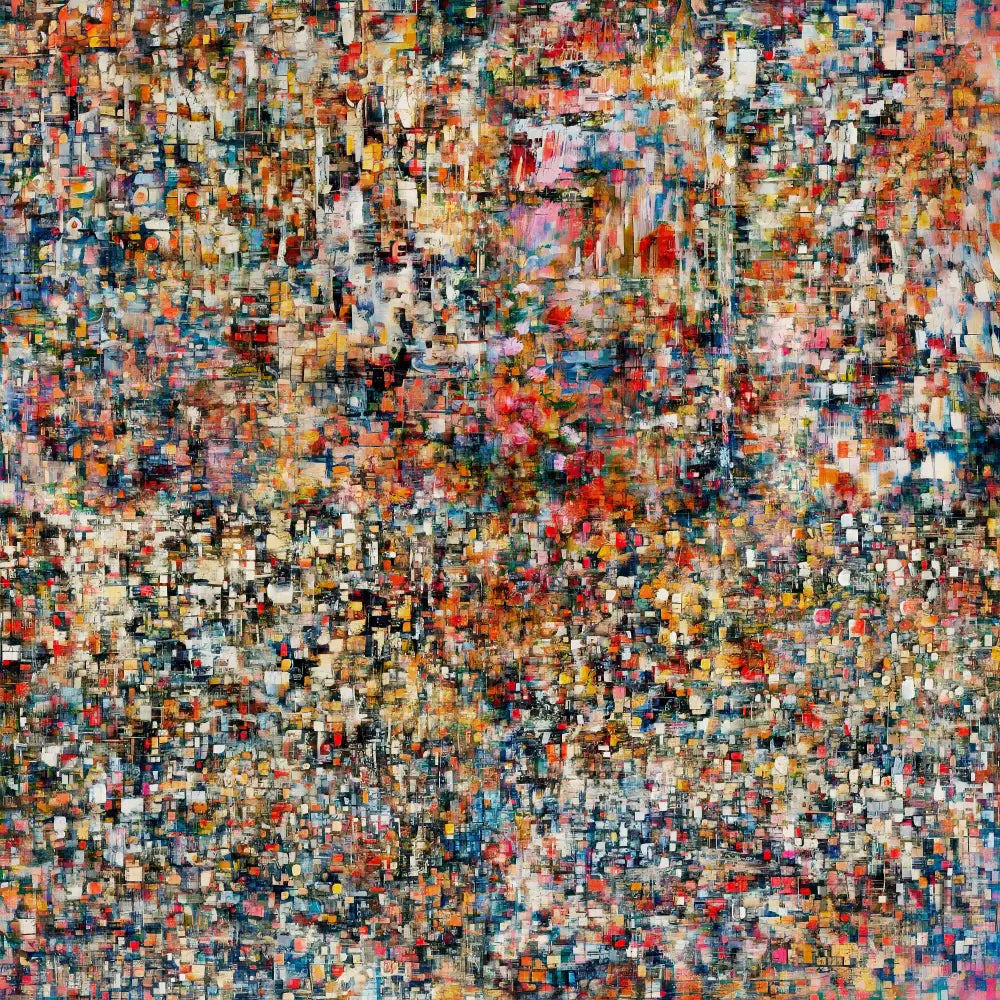 Spectrum Of Hues - Hand Painting