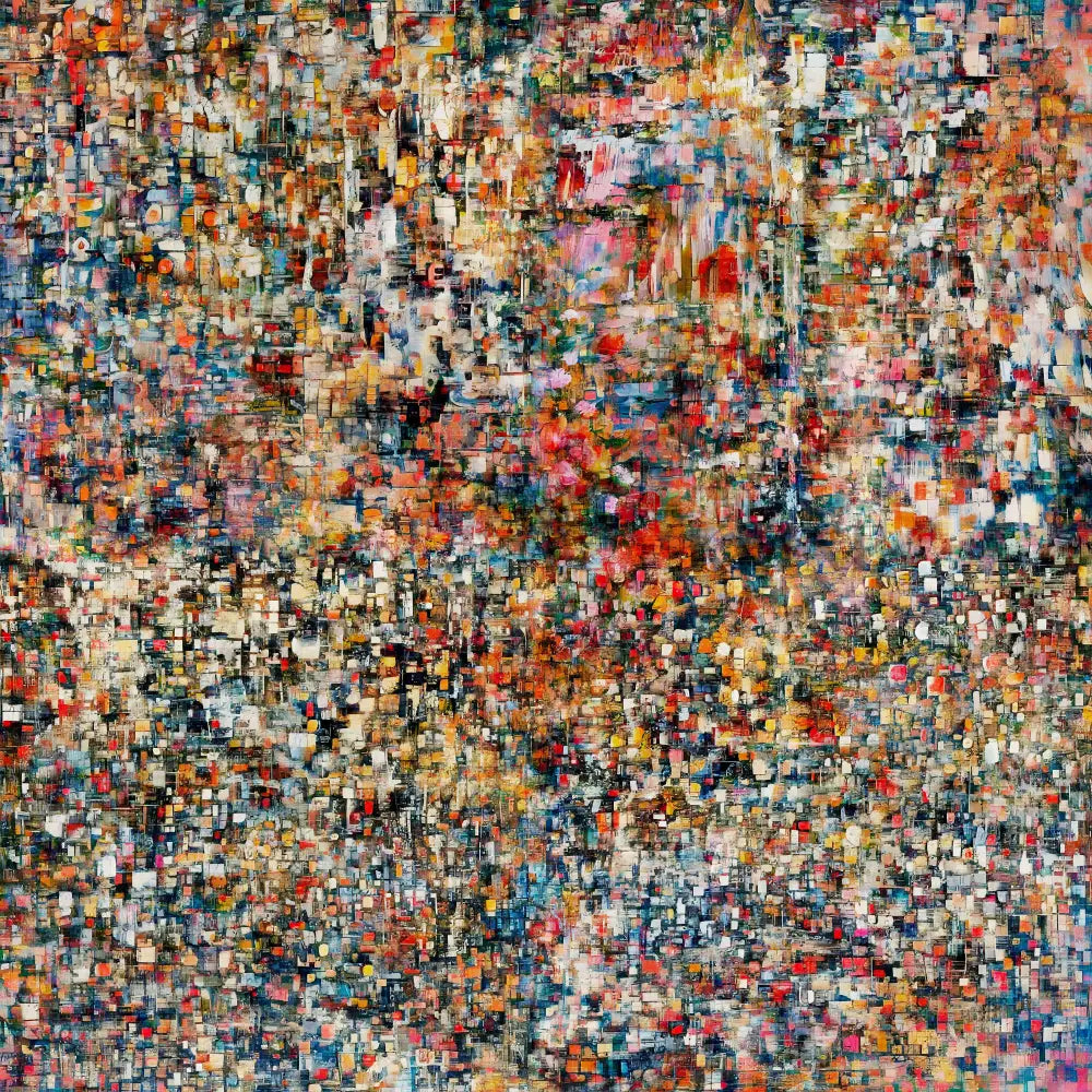 Spectrum Of Hues - Hand Painting