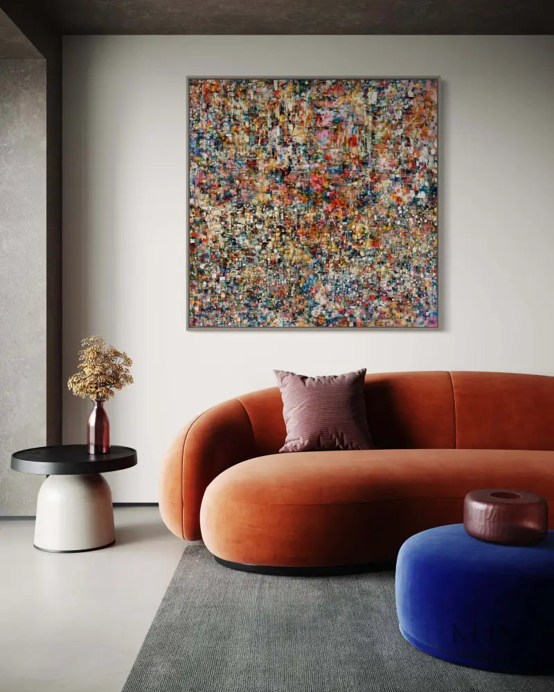 Spectrum Of Hues - Hand Painting