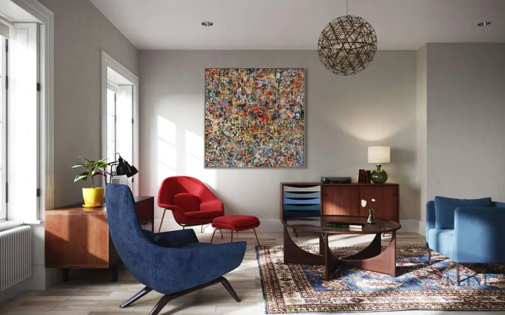 Spectrum Of Hues - Hand Painting