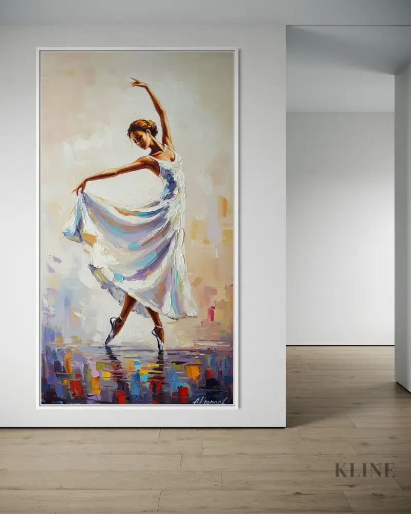 Steps Between Shadows - Hand Painting