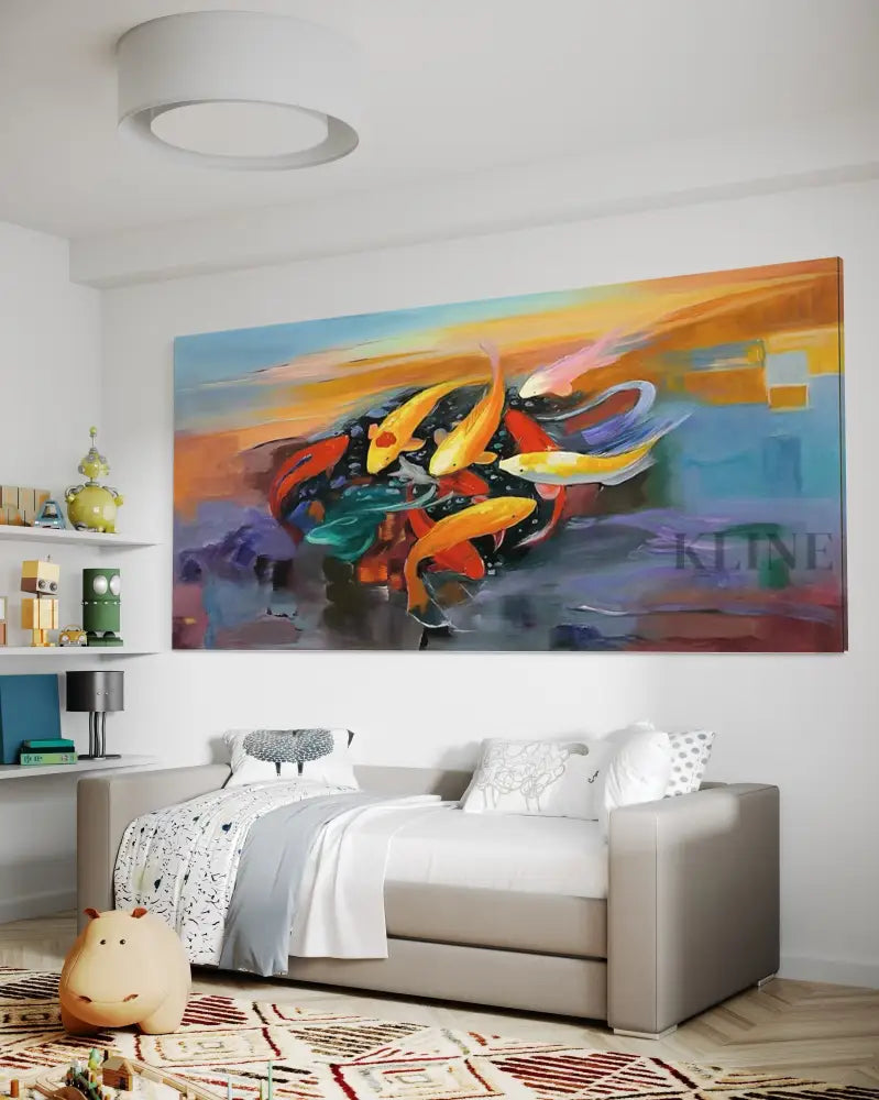 Still Waters Moving Dreams - Hand Painting