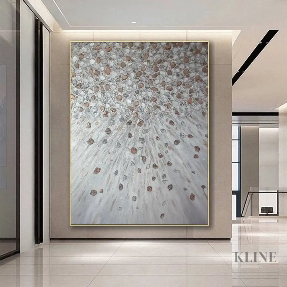 Stones Become Light - Hand Painting