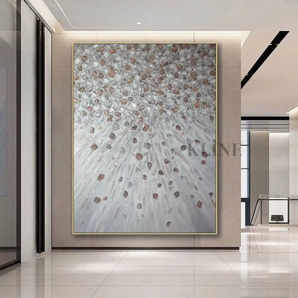 Stones Become Light - Hand Painting