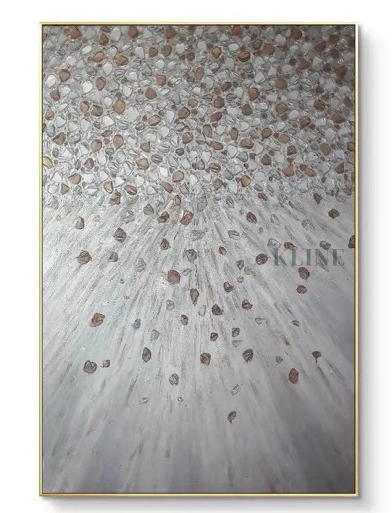 Stones Become Light - Hand Painting