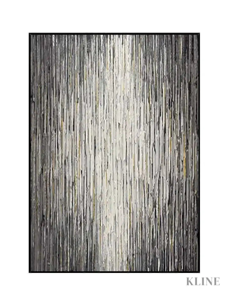 Stripes Textured Wall Art - Hand Painting