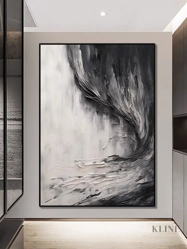 Suddenly Darkened - Hand Painting