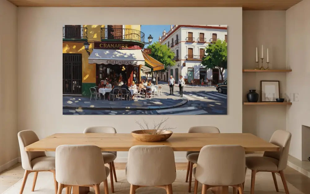 Summer of Sevilla - Hand Painting