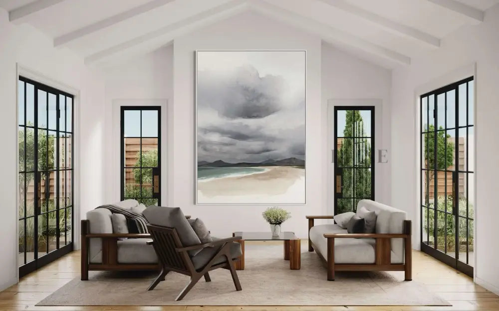 Summer Storm - Hand Painting