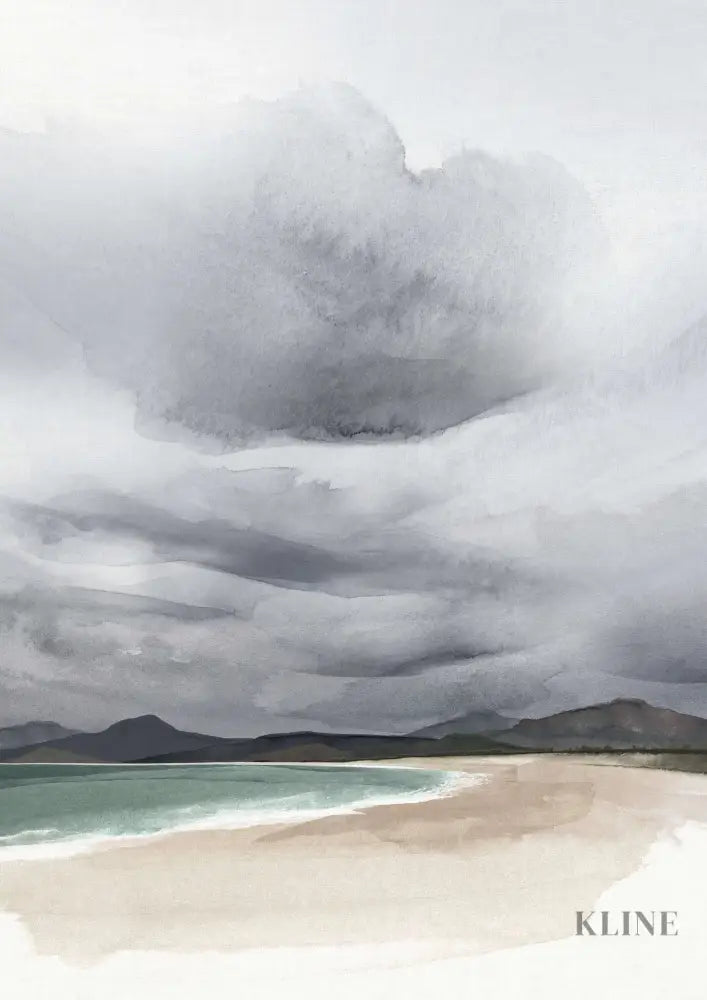Summer Storm - Hand Painting