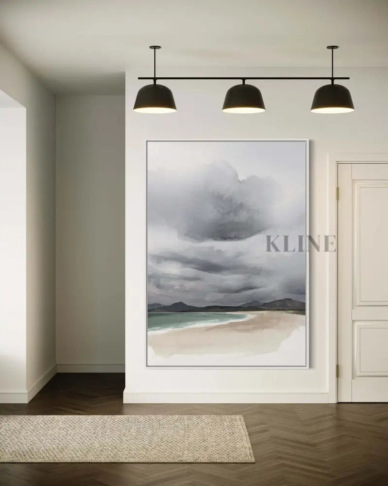 Summer Storm - Hand Painting