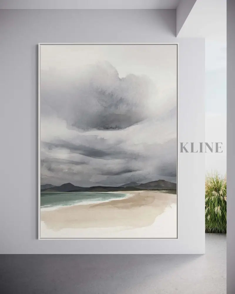 Summer Storm - Hand Painting