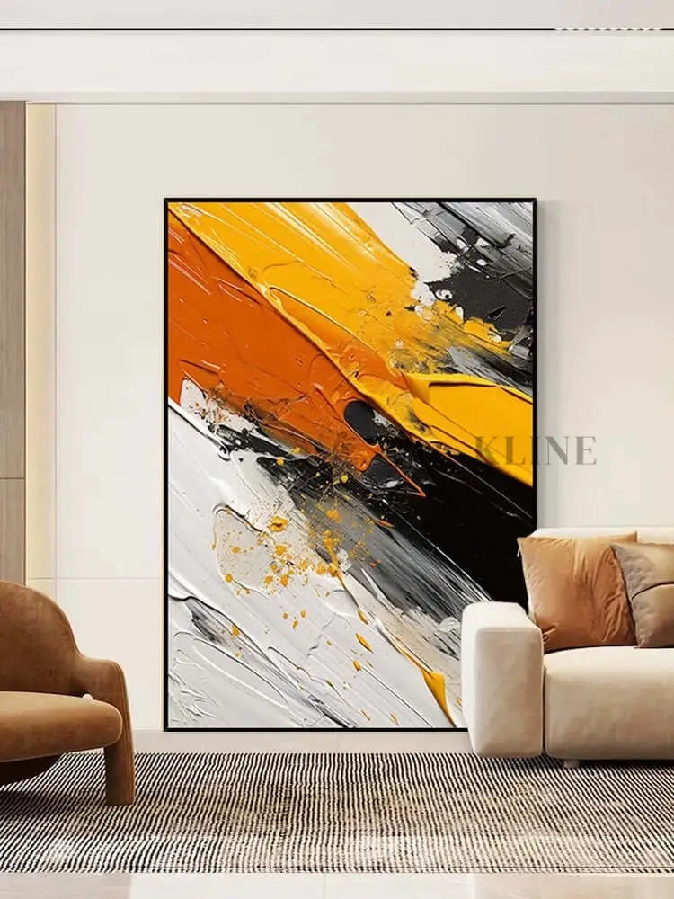 Summit Textured Painting - Hand Painting