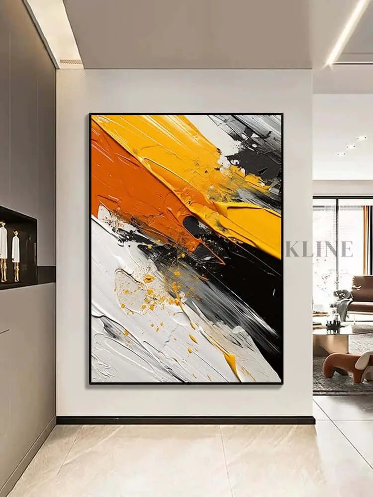 Summit Textured Painting - Hand Painting