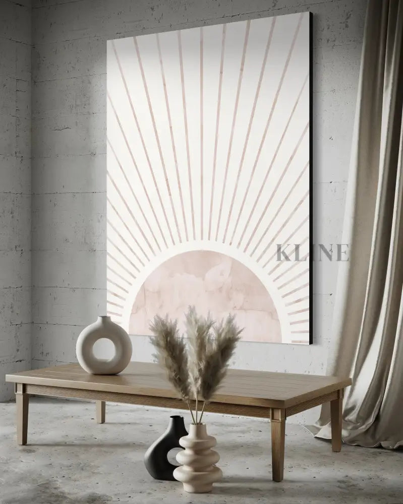 Sunbeams 1 - Hand Painting