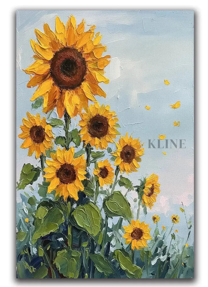 Sunlit Garden - Hand Painting
