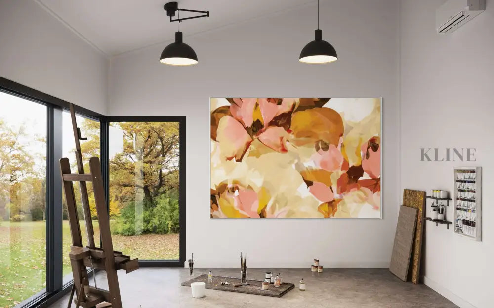 Sunny Floral - Hand Painting