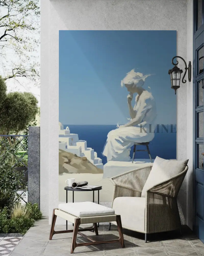 Suspended in Thought - Hand Painting