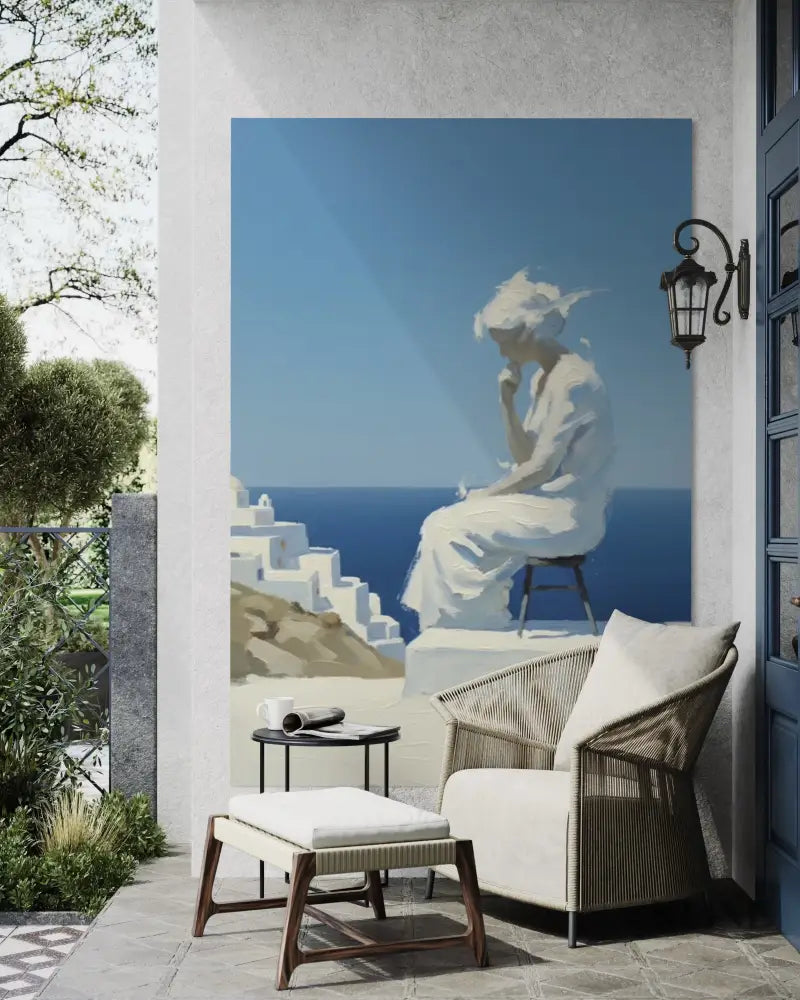 Suspended in Thought - Hand Painting