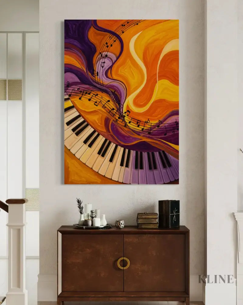 Symphony of Swirls - Hand Painting